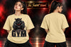 GYM RAT | Unisex Oversized Standard T-Shirt