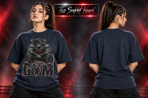 GYM RAT | Unisex Oversized Standard T-Shirt