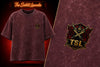 TSL Signature Plain Acid Wash Oversized Tee - Unisex