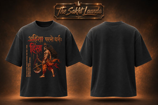 HINSA Parmo Dharma | Unisex Oversized Standard T-Shirt