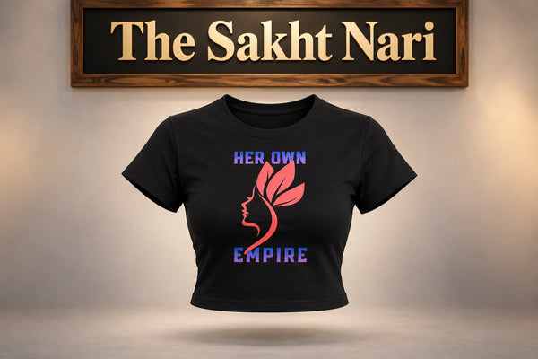HER EMPIRE | Women's Flex Crop Tee