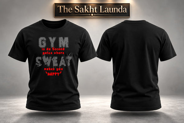 GYM HAPPINESS | Unisex Stretch T-shirt