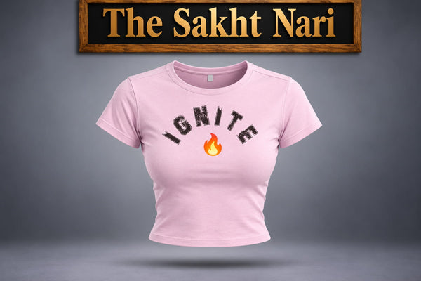 IGNITE | Women's Flex Crop Tee