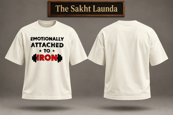 IRON Addiction | Unisex Oversized Classic T-Shirt