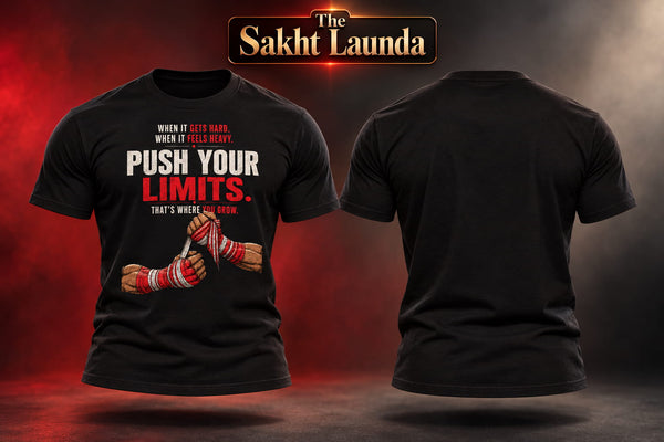 PUSH YOUR LIMITS | Unisex Stretch T-shirt