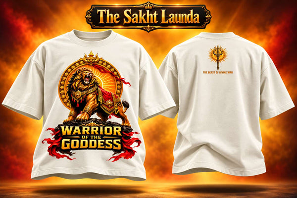 WARRIOR OF THE GODDESS | Unisex Oversized Classic T-Shirt