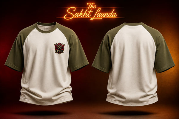 TSL Signature Raglan | Plain OversizedTee - Unisex