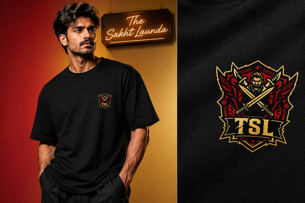 TSL Signature Plain Classic Oversized Tee - Unisex