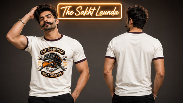 BUILT CHOPPERS | Unisex Ringer T-Shirt