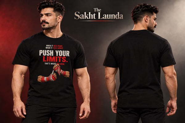 PUSH YOUR LIMITS | Unisex Stretch T-shirt