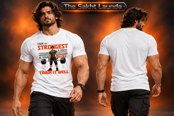 MIND OVER MUSCLE | Unisex Stretch T-shirt