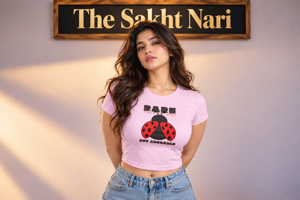I'm RARE | Women's Flex Crop Tee