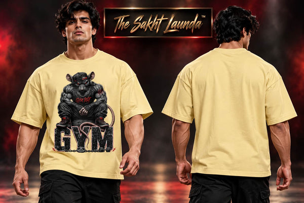 GYM RAT | Unisex Oversized Standard T-Shirt