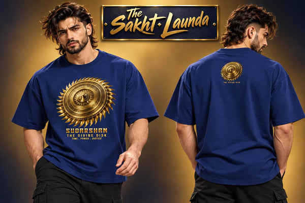 SUDARSHAN - The Divine Disk | Unisex Oversized Classic T-Shirt