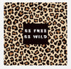 BE WILD - BE FREE | Women's Flex Crop Tee