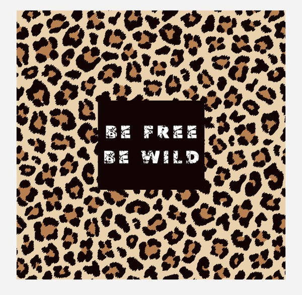 BE WILD - BE FREE | Women's Flex Crop Tee