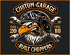 BUILT CHOPPERS | Unisex Ringer T-Shirt