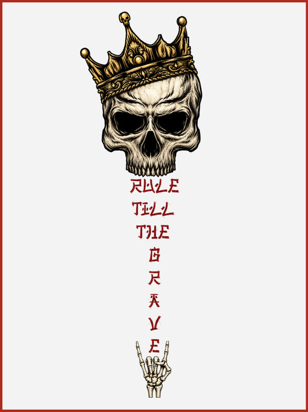 RULE TILL GRAVE | Unisex Oversized Classic T-Shirt