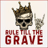 RULE TILL GRAVE | Unisex Oversized Classic T-Shirt