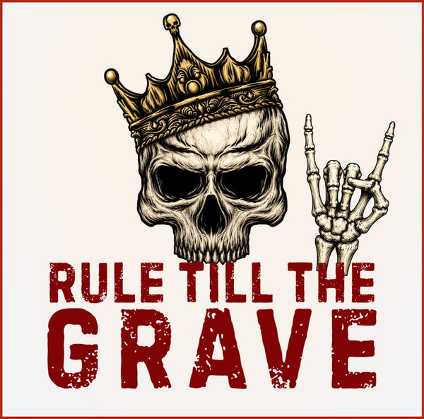 RULE TILL GRAVE | Unisex Oversized Classic T-Shirt