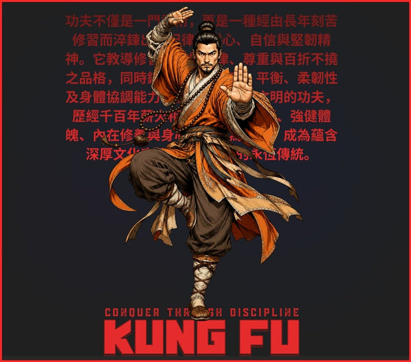 KUNG FU | Unisex Oversized Classic T-Shirt