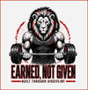 EARNED NOT GIVEN | Unisex Oversized Classic T-Shirt