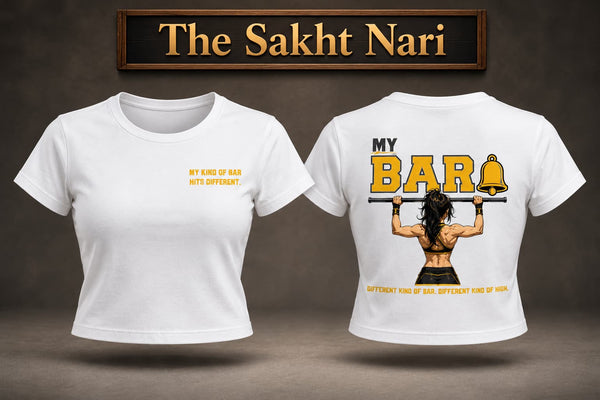 My BAR | Women's Flex Crop Tee