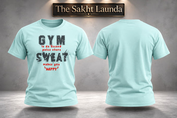 GYM HAPPINESS | Unisex Stretch T-shirt