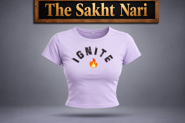 IGNITE | Women's Flex Crop Tee