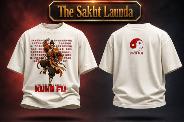 KUNG FU | Unisex Oversized Classic T-Shirt