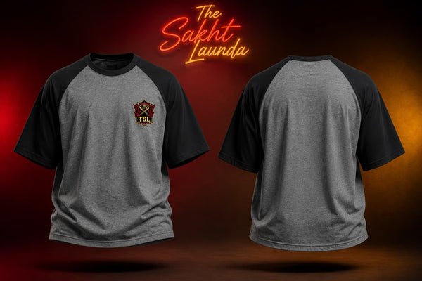 TSL Signature Raglan | Plain OversizedTee - Unisex