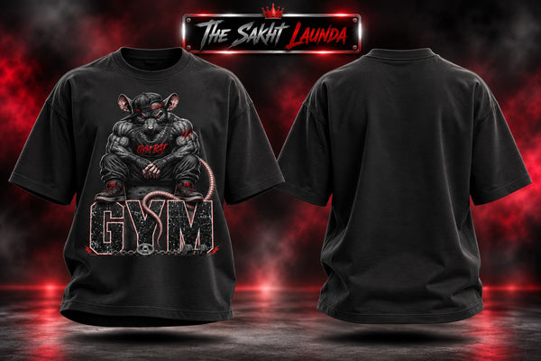 GYM RAT | Unisex Oversized Standard T-Shirt