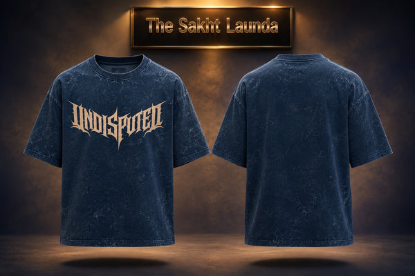 UNDISPUTED | Unisex Acid Washed Oversized Tee