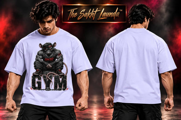 GYM RAT | Unisex Oversized Standard T-Shirt