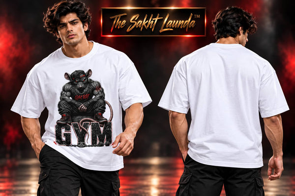 GYM RAT | Unisex Oversized Standard T-Shirt