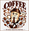 COFFEE - My Meeting Partner | Unisex Ringer T-Shirt