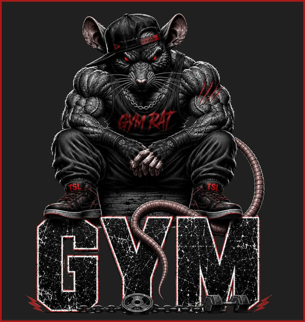 GYM RAT | Unisex Oversized Standard T-Shirt